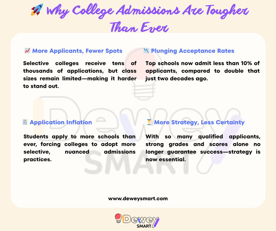 Why College Admissions Are Tougher Than Ever