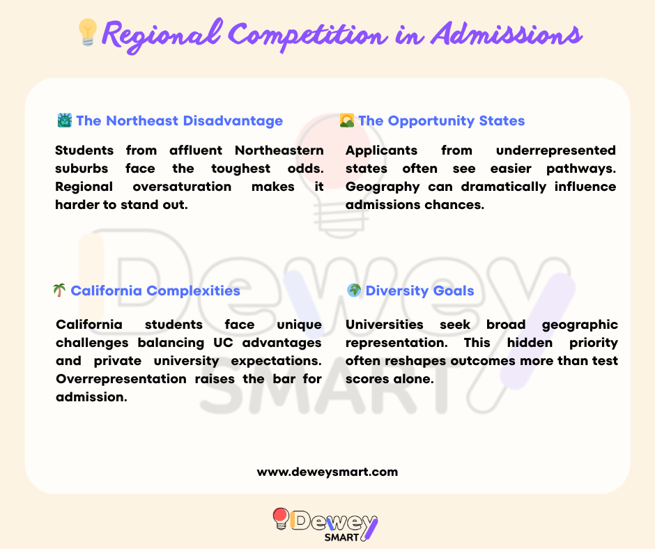 Regional Competition in Admissions