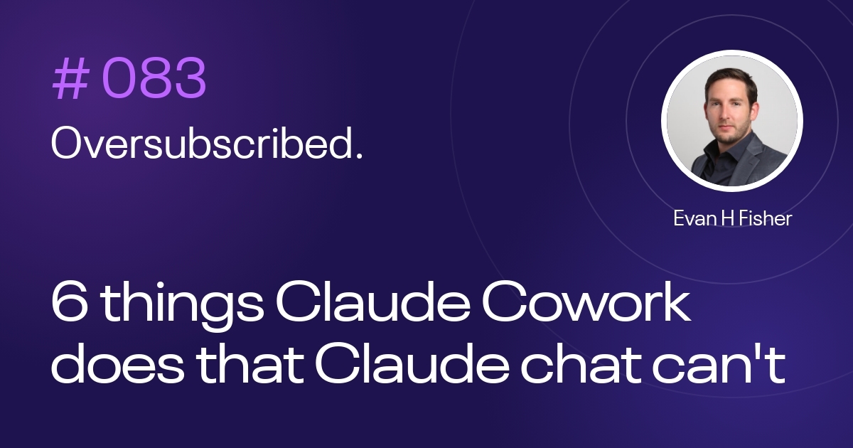 6 things Claude Cowork does that Claude chat can't