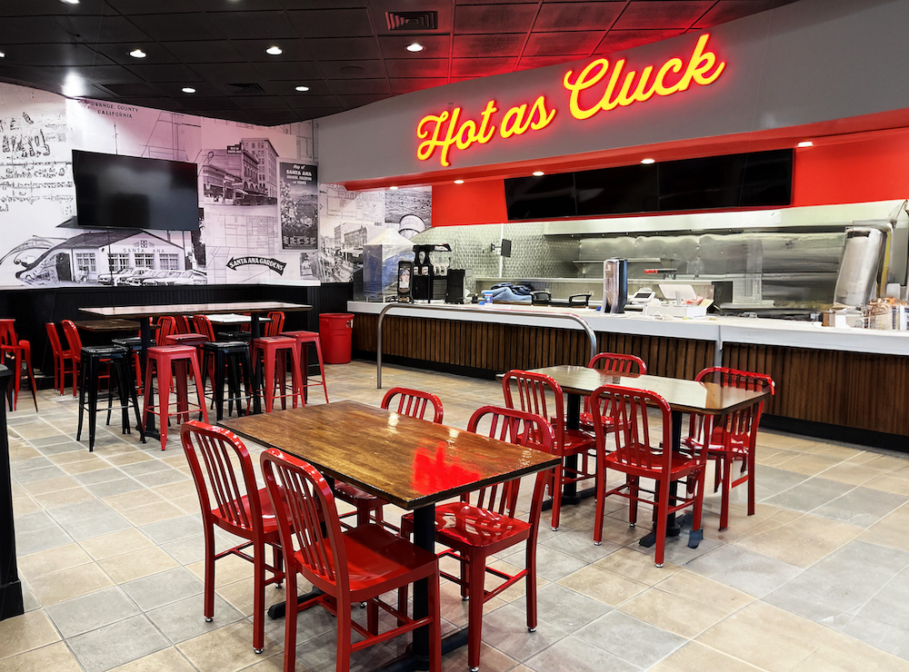 Clyde's Hot Chicken packaging