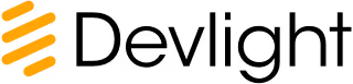 Amazon Web Services logo with orange stylized stacked blocks and black text.