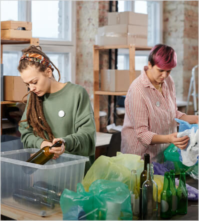 Residential recycling