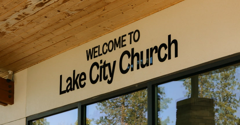 a sign on a building