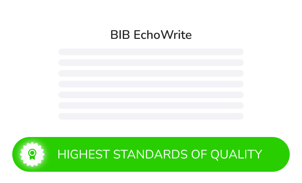 BIB Echo Write Featured Image