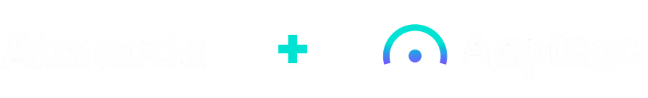 Abacode and Apptega company logos separated by a plus sign.
