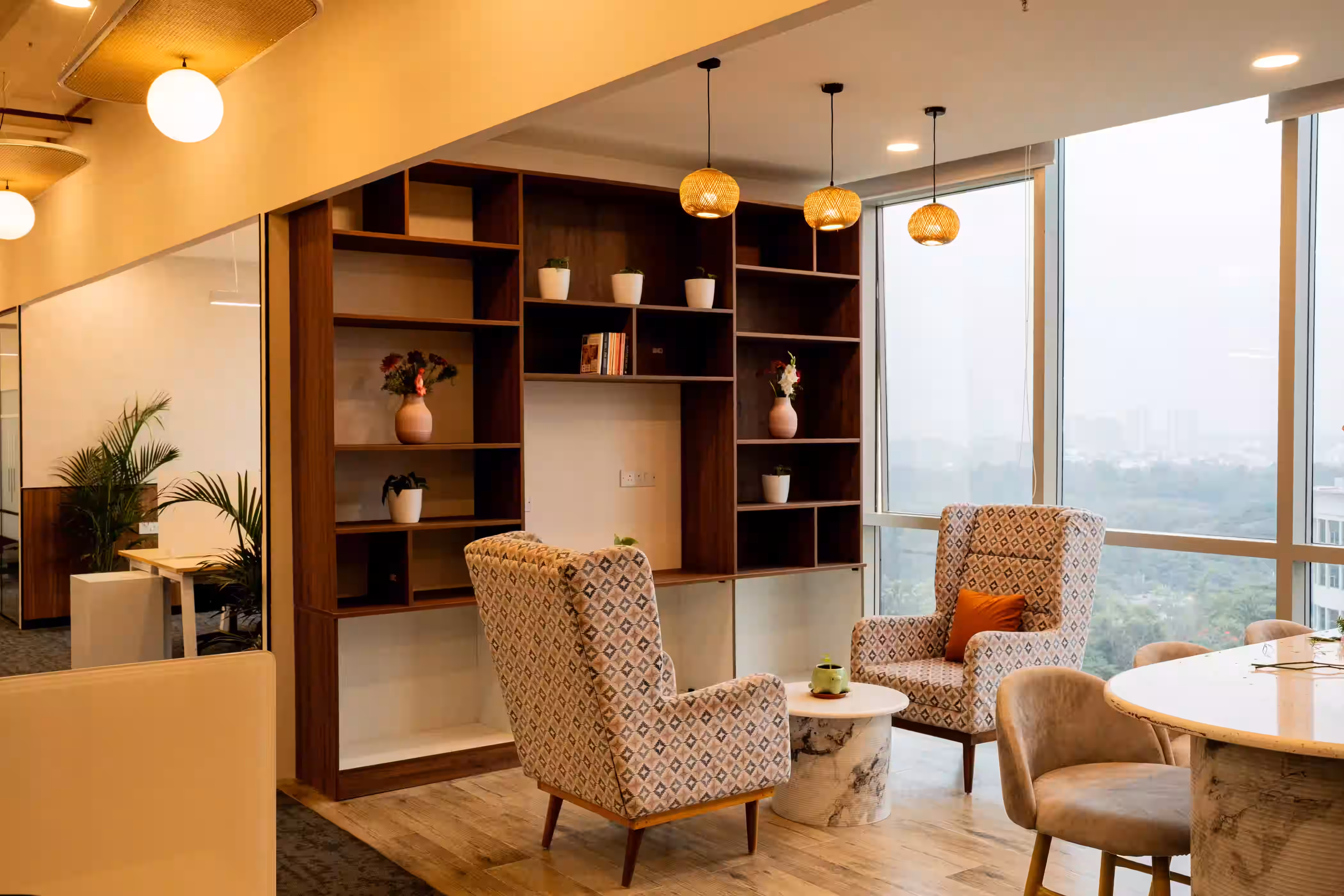 Urban Vault Office Space in Hebbal Bangalore with shared desk options