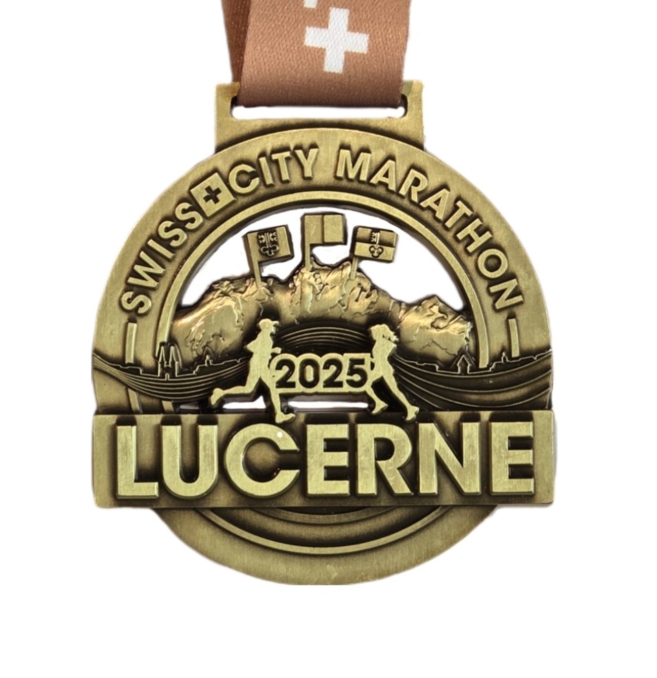 Medaille Luzern Swisscitymarathon 2025