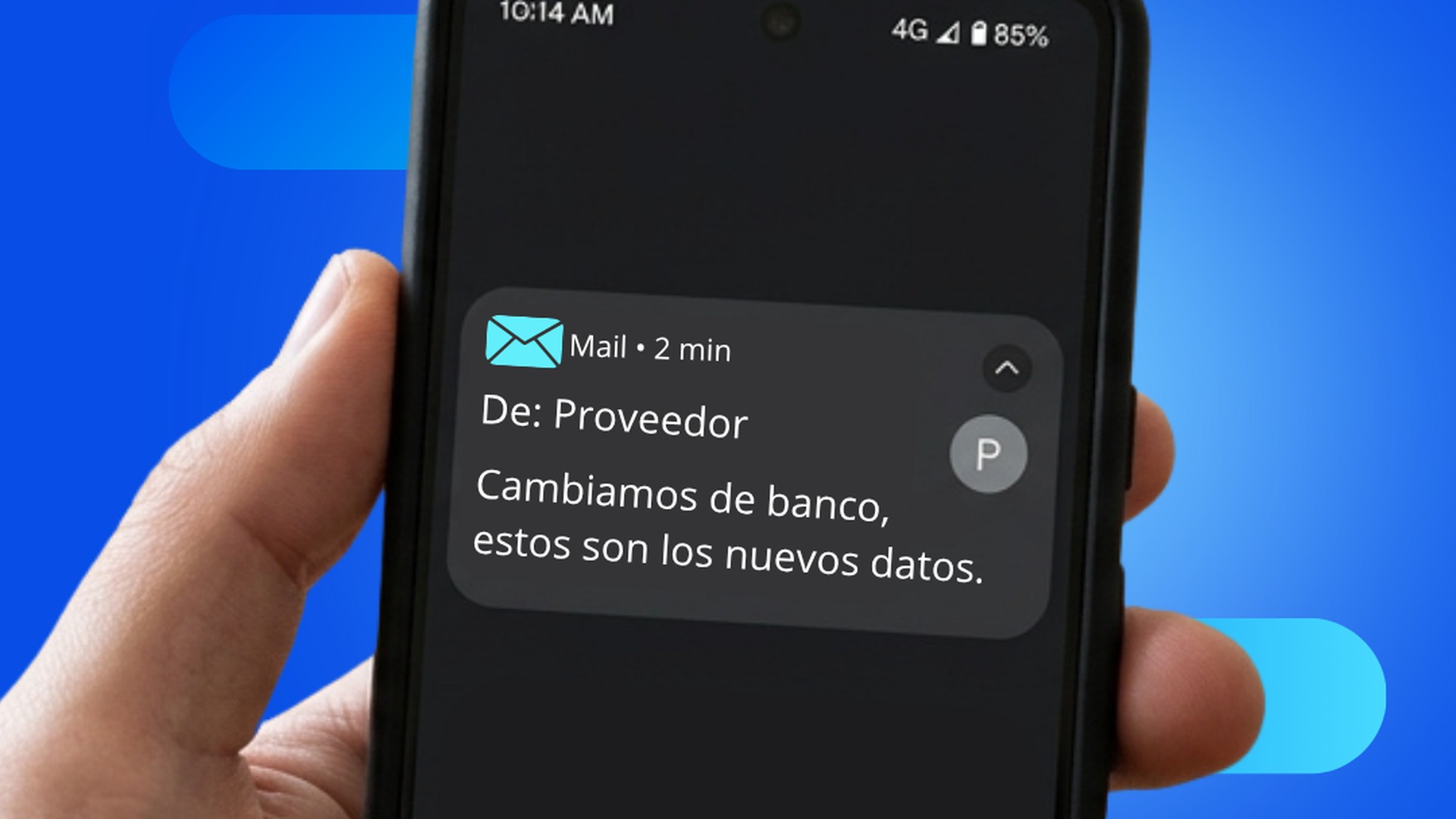 Suplantación de proveedores: el fraude del cambio de cuenta