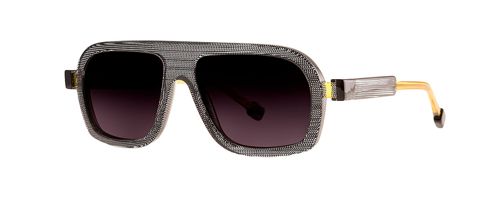 CRANK 006 PANTY + TRANSPARENT BEER BOTTLE BROWN