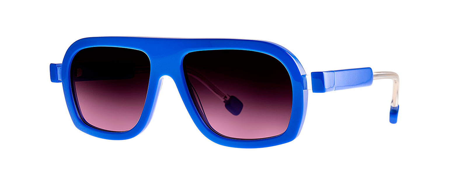 CRANK 015 SMURF BLUE + TRANSPARENT n25/2