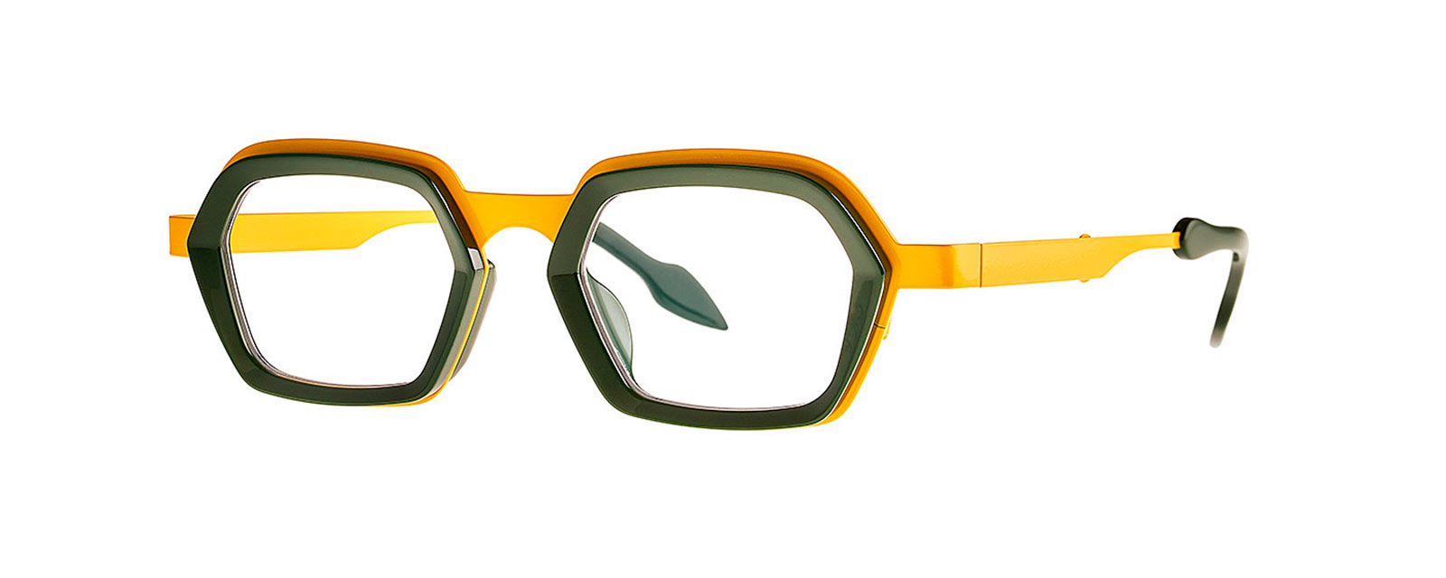 SKY 021 ITALIAN GIALLO MODENA + SOLID DARK GREEN n25/2