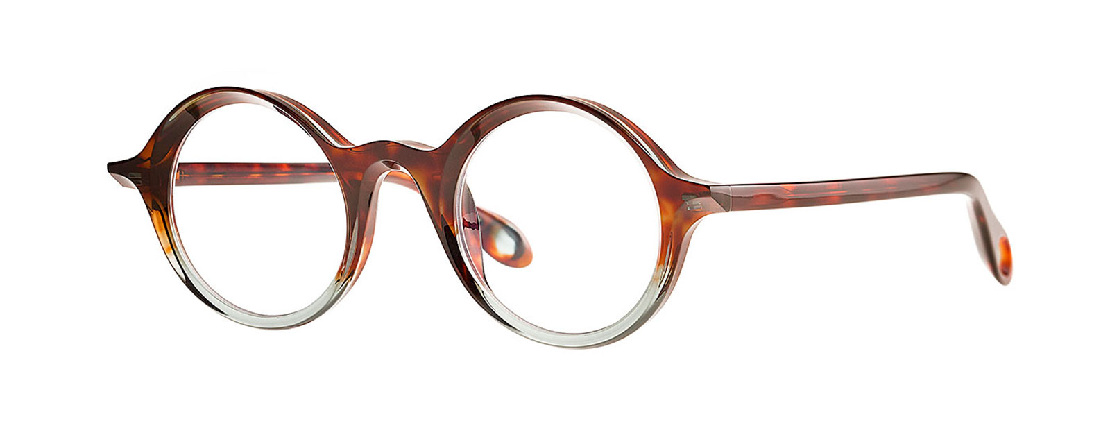 SUNRISE 019 BROW/RED+TRANSPARENT SEA PINE GREYn25/2