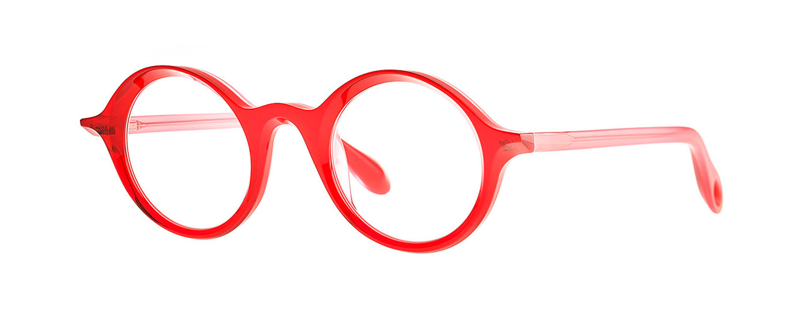 SUNRISE 020 SOLID HOT PINK + TRANSPARENT RED n25/2