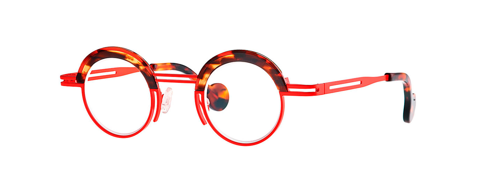 BLUSH 305 FLUO RED + BROWN ECAIL