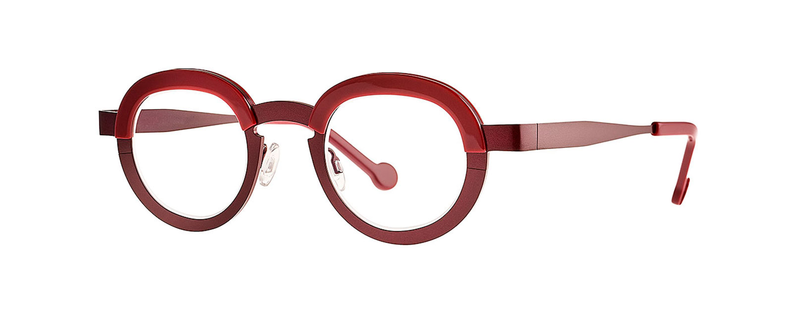 BASKET 018 BLUESY RED + RED/PURPLE n25/2