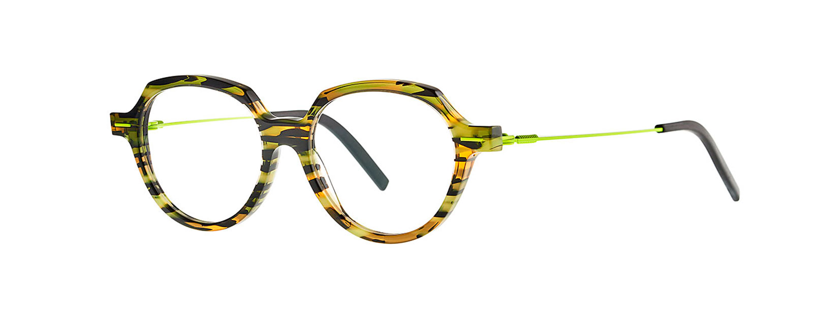 BRO 054 GREEN YELLOW ECAIL + FLUO YELLOW