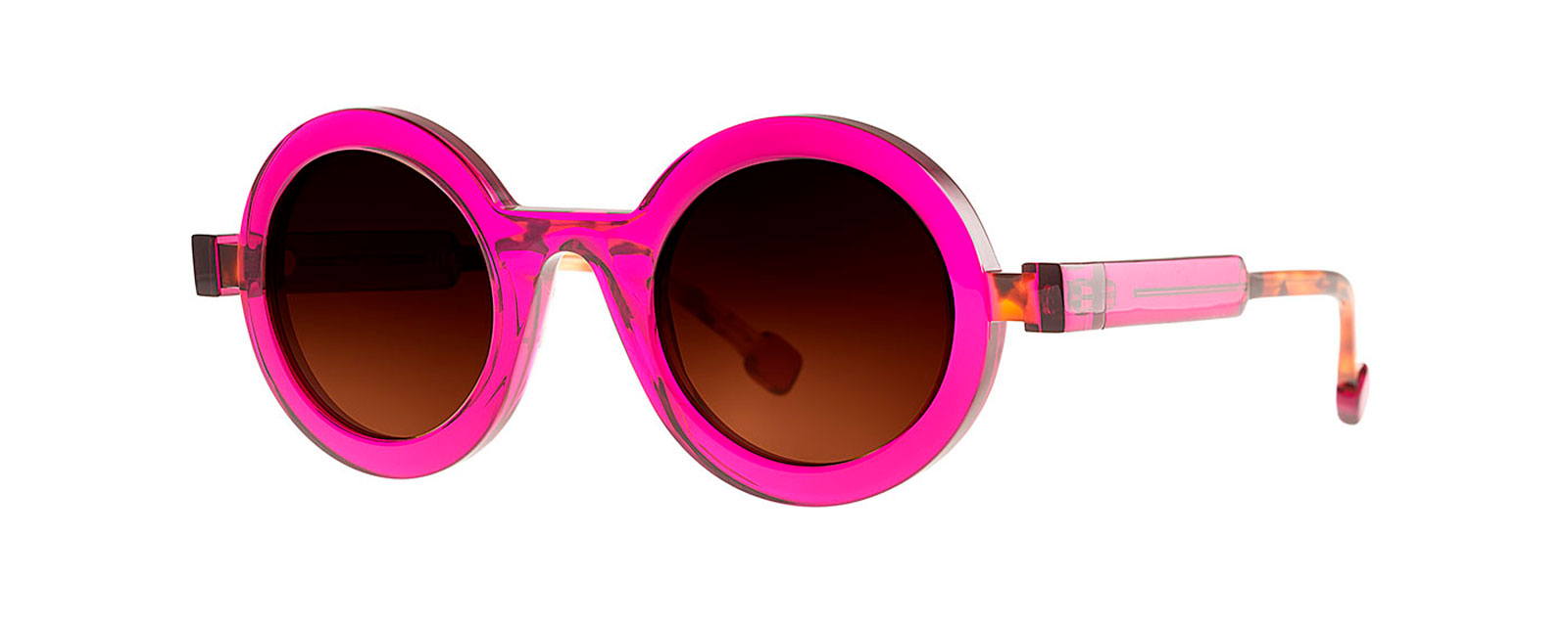 CASSETTE 007 TRANSPARENT DEEP ORCHID + BROWN DALMATIAN