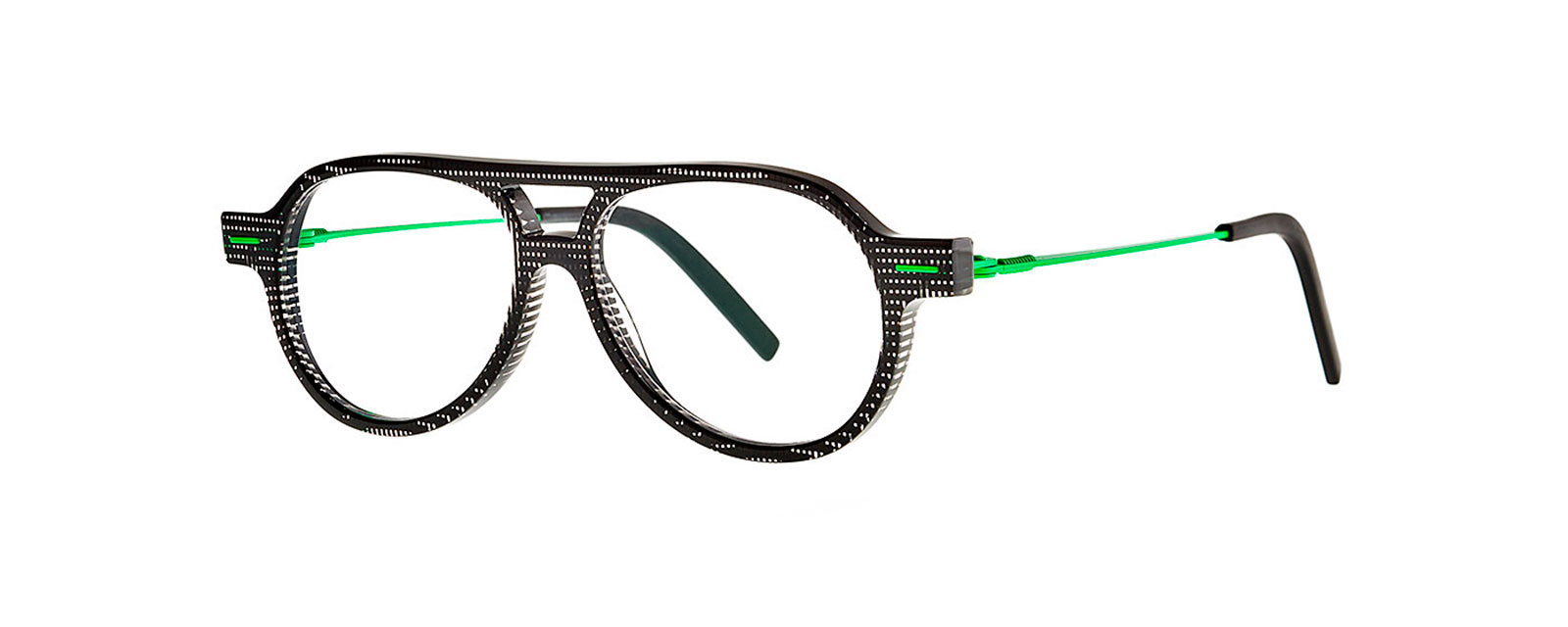 DRIP 021 PIXEL BLACK + FLUO GREEN