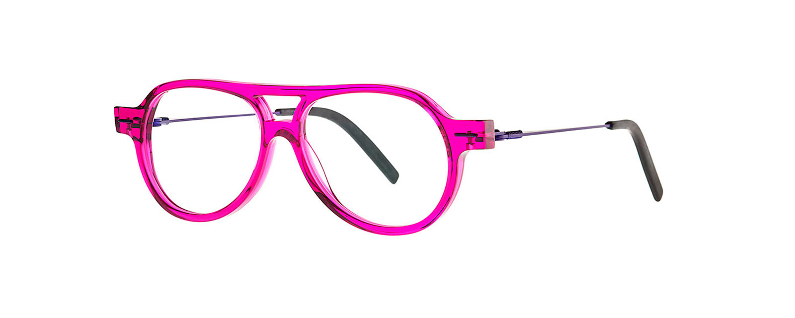 DRIP 060 TRANSPARENT DEEP ORCHID + FLUO PURPLE