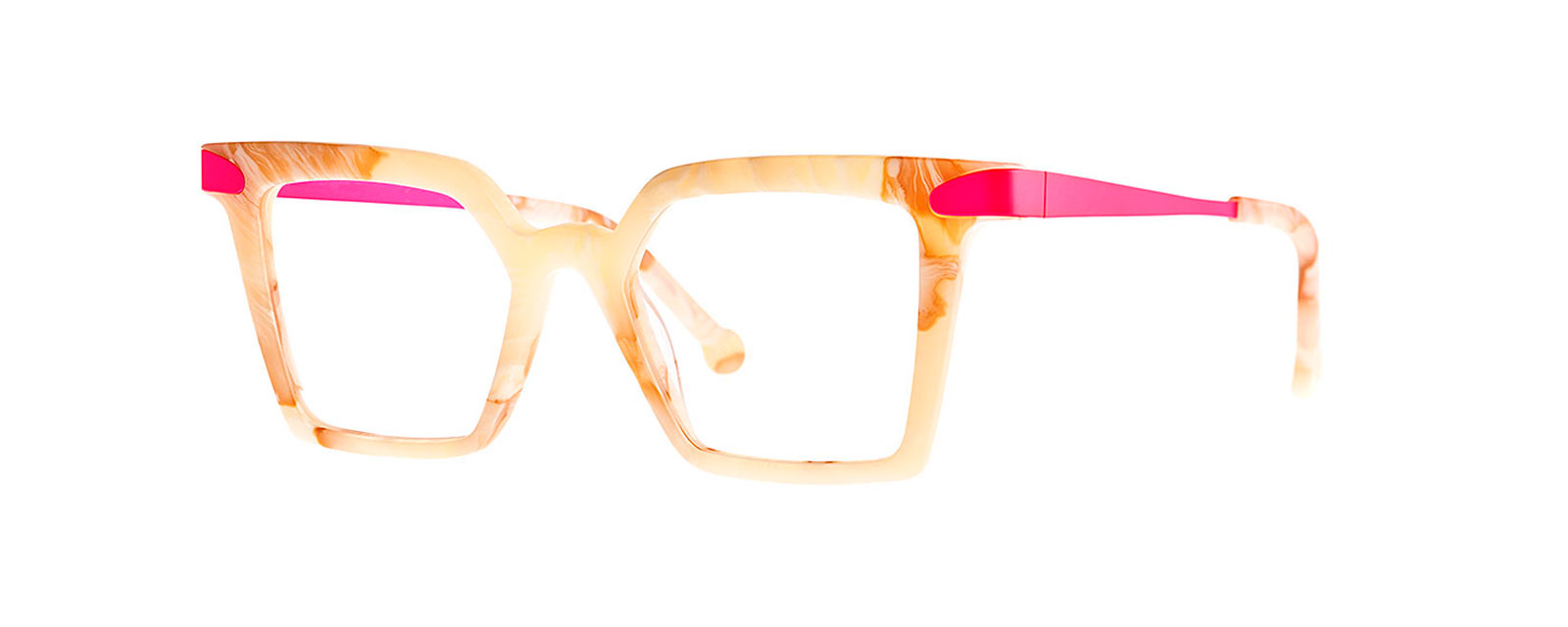 DUO 013 MARBLE WHITE + FLUO PINK