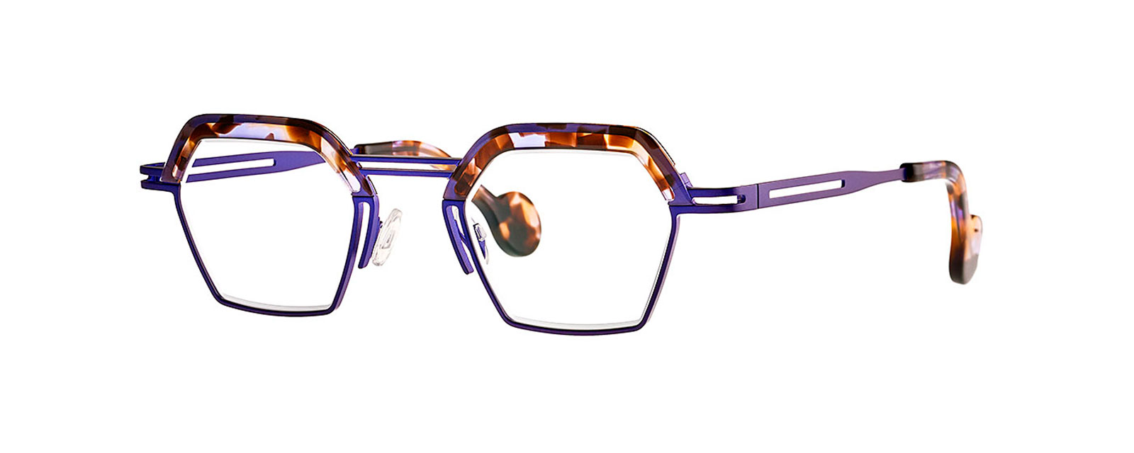 MASCARA 304 FLUO PURPLE + ECAILLE BLUE LINED