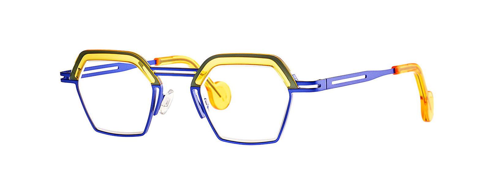 MASCARA 511 MARINA BAY BLUE + TRANSPARENT YELLOW