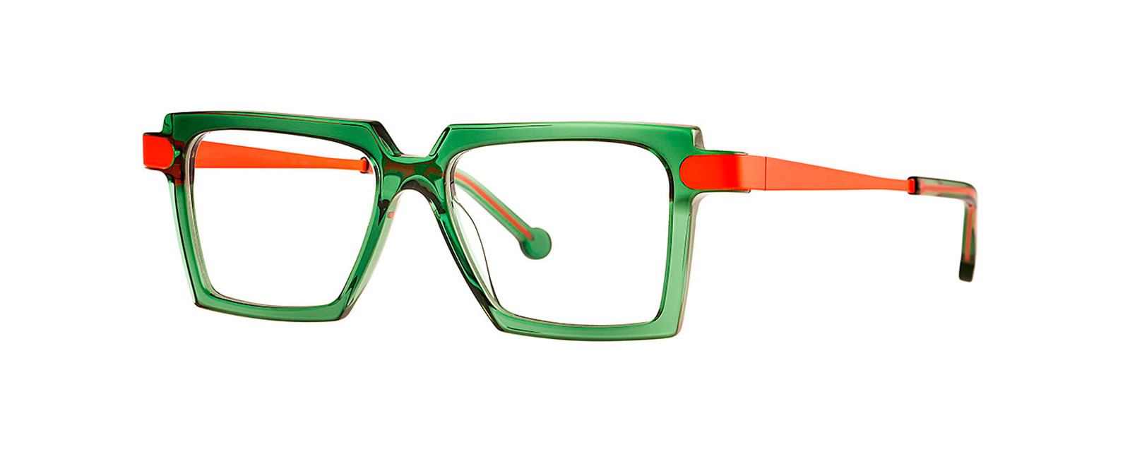 PAIR 012 TRANSPARENT CHROMIUMOXIDE GREEN + FLUO ORANGE