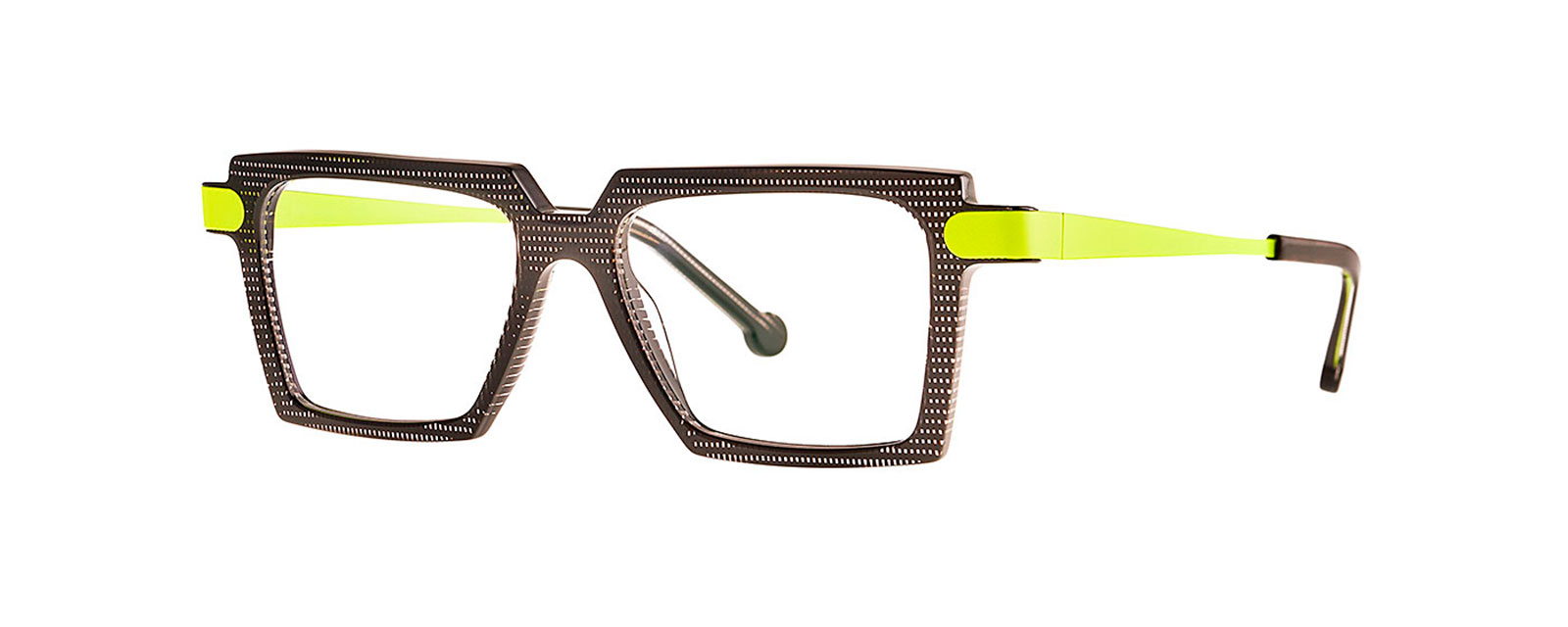 PAIR 014 PIXEL BLACK + FLUO YELLOW