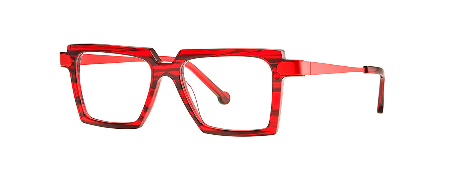 PAIR 008 RED LINED + HOT RED SHINE