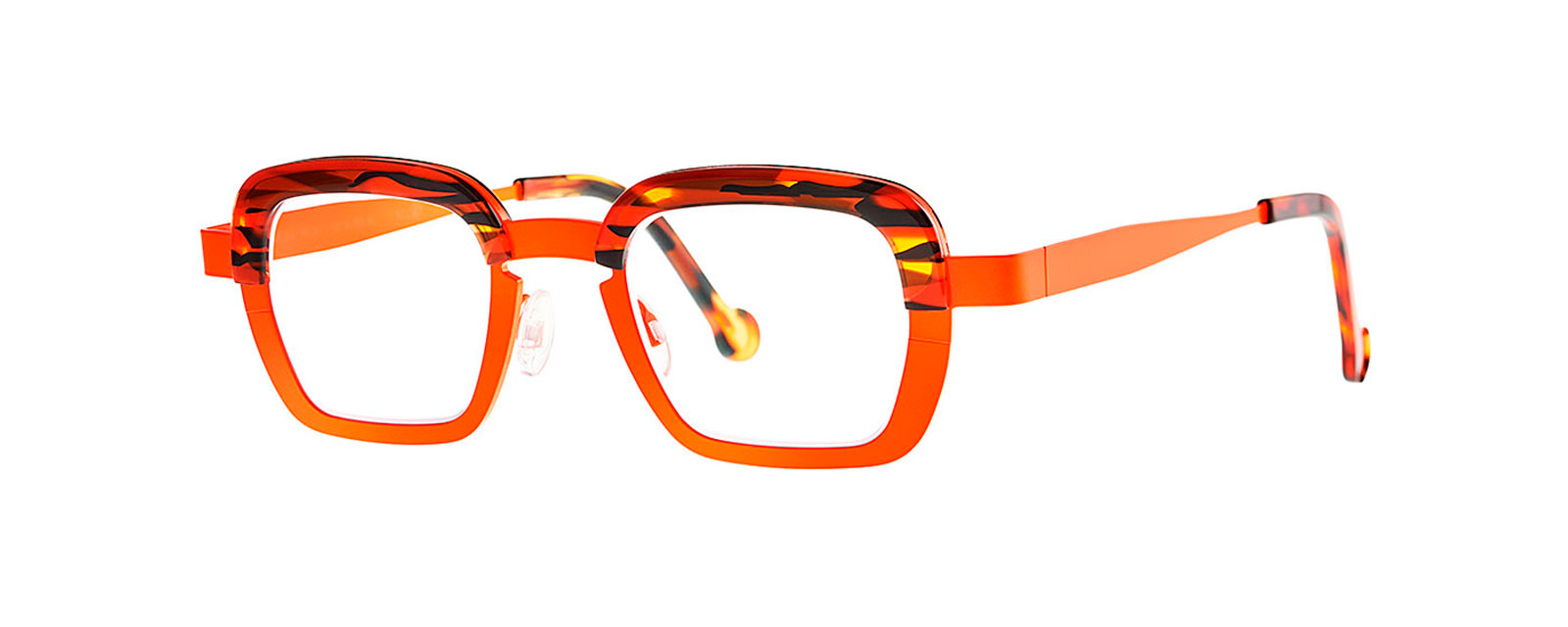 PARACHUTE 014 FLUO ORANGE + BROWN/ORANGE ECAIL