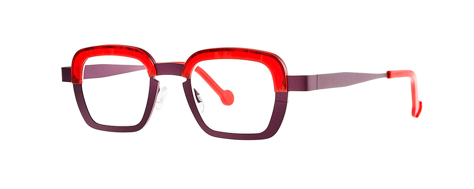 PARACHUTE 005 LILAC MATTE + RED MARBLE