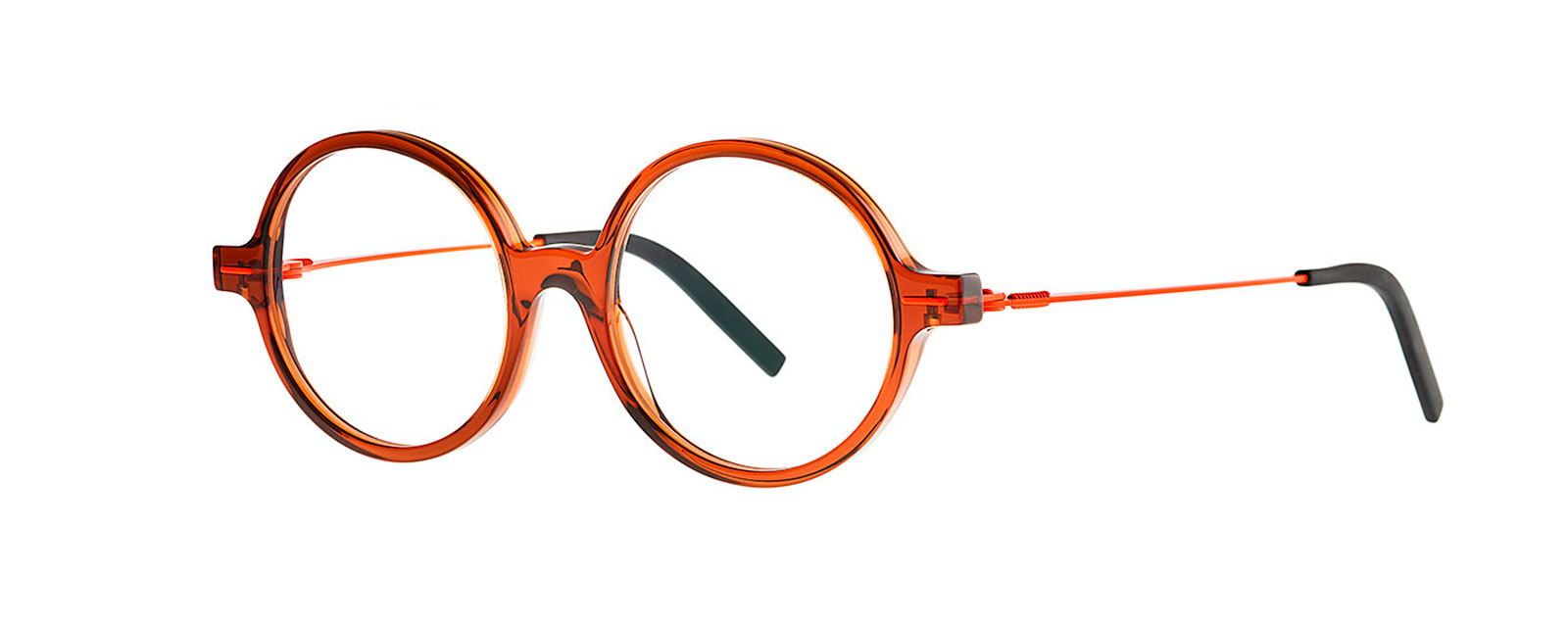 PATAS 068 TRANSPARENT RED BROWN + FLUO ORANGE