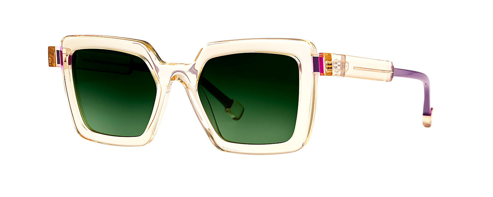 PEDAL 019 SOLID BLUE + TRANSPARENT YELLOW n25/2