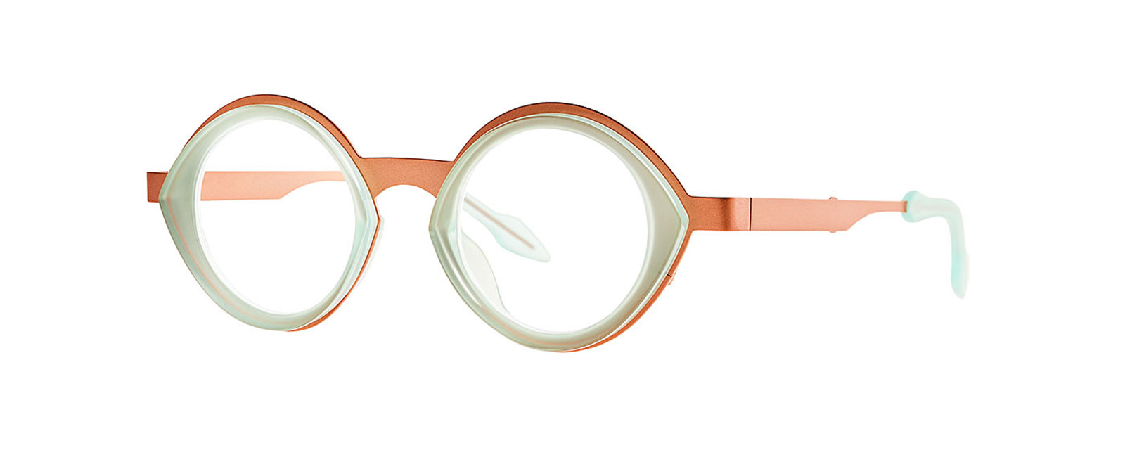 PIPE 010 DEEP ROSE MATTE + TRANSPARENT NEON GREEN