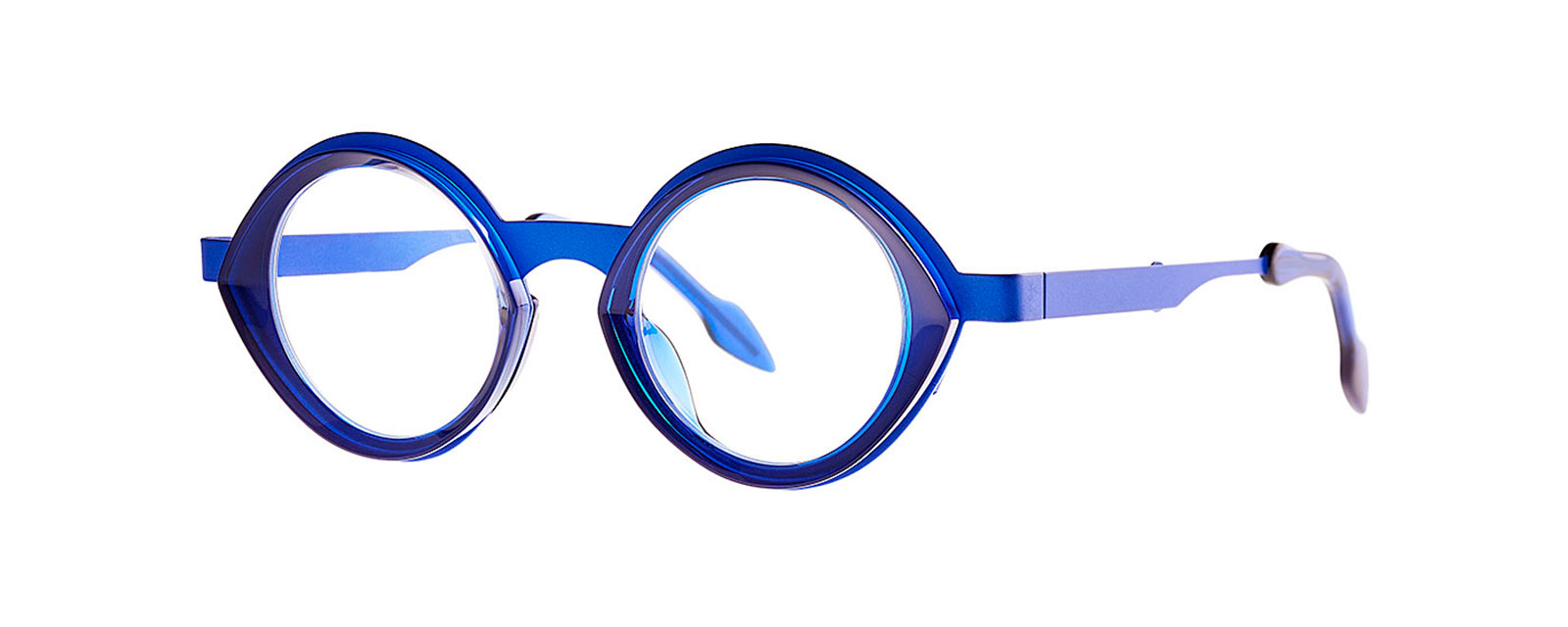 PIPE 003 MM ELECTRIC BLUE  + TRANSPARENT DELFT WARE BLUE