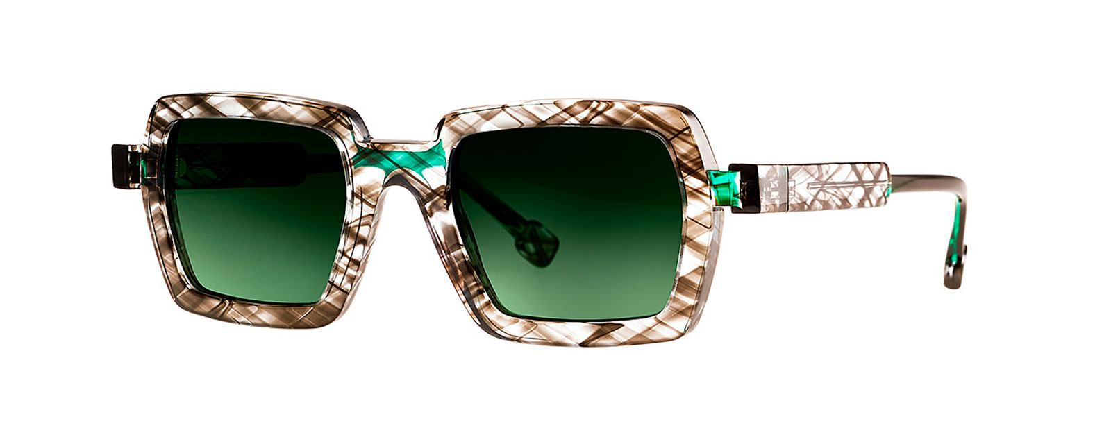 PULLEY 020 GREEN LINED + BLACK SMOKE n25/2