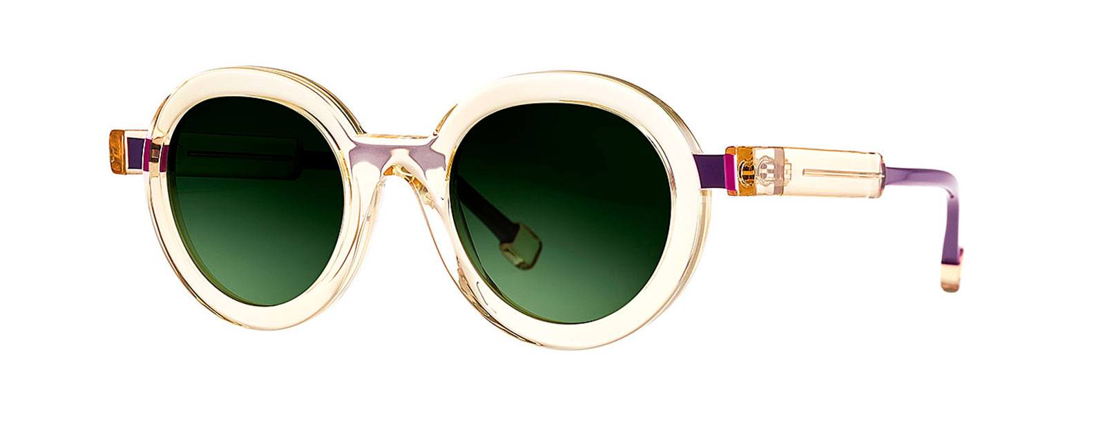 SPIDER 019 SOLID BLUE + TRANSPARENT YELLOW n25/2