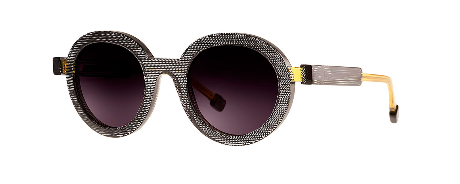 SPIDER 006 PANTY + TRANSPARENT BEER BOTTLE BROWN