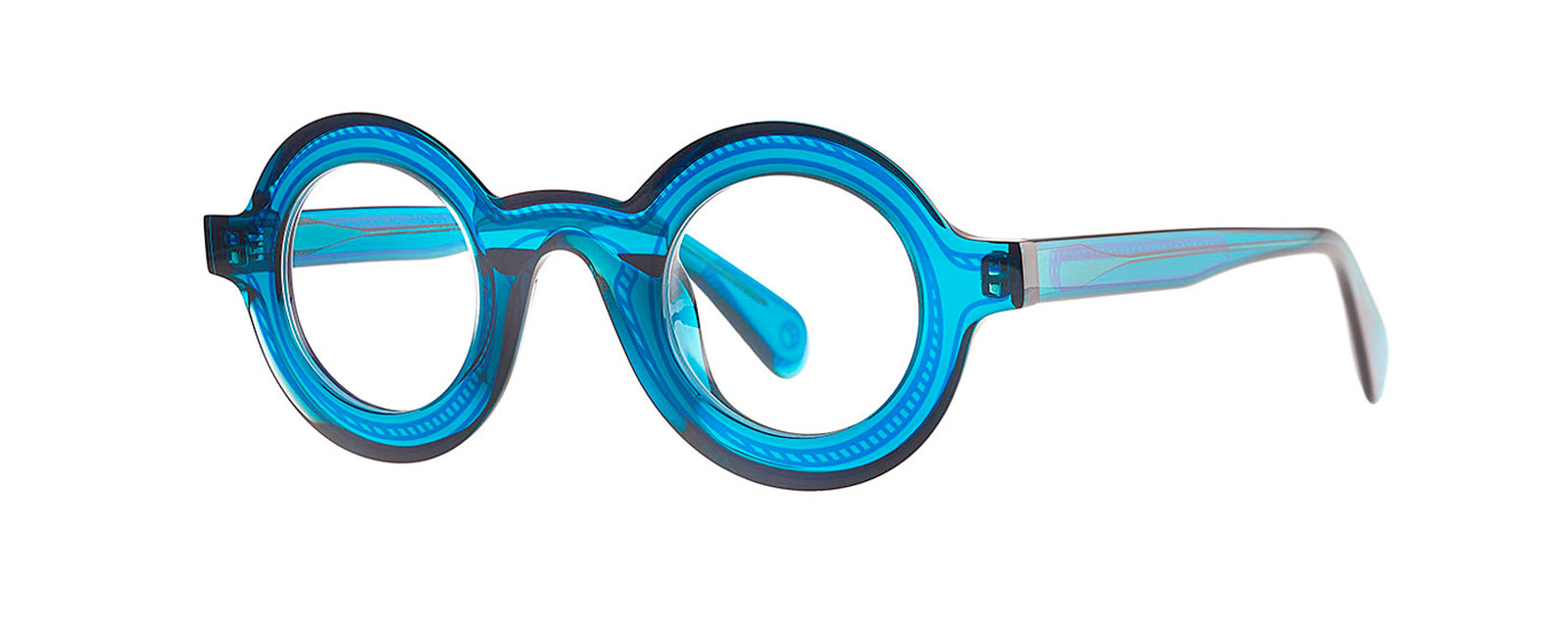 YG 009 TRANSPARENT PETROL BLUE