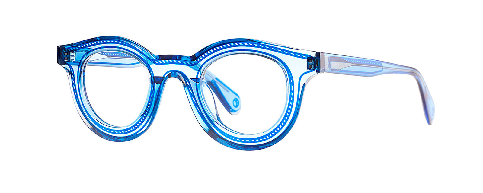 YH 013 TRANSPARENT SMURF BLUE