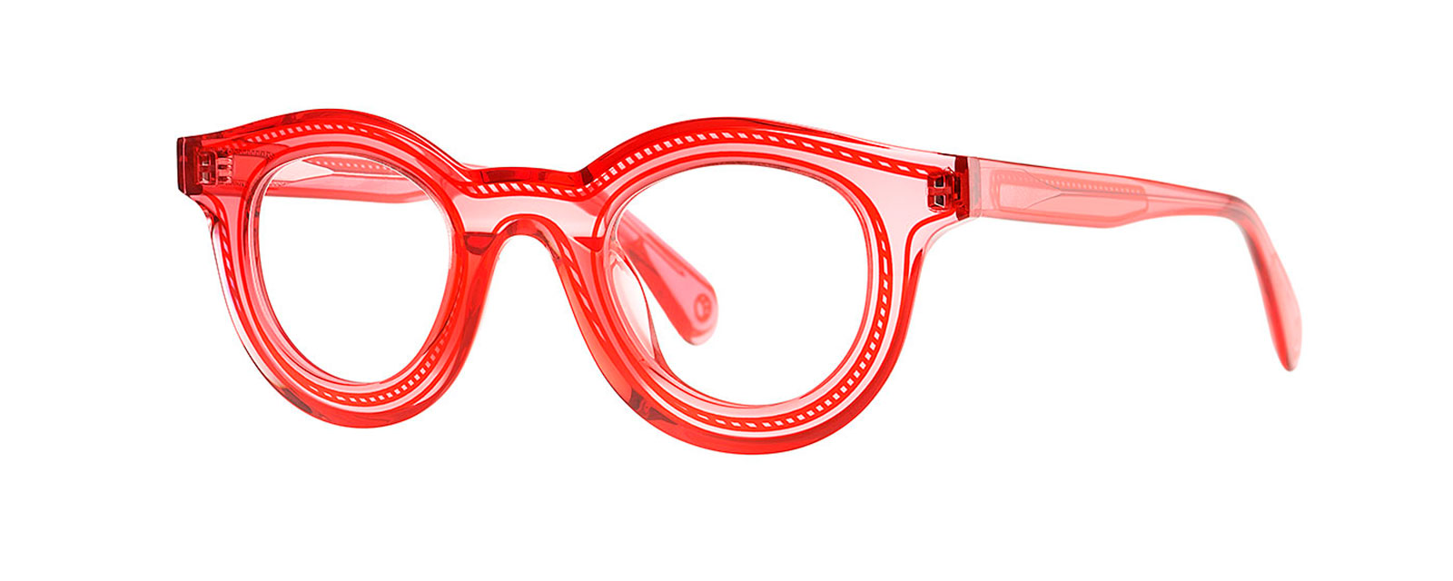 YH 014 TRANSPARENT GRENADINE RED