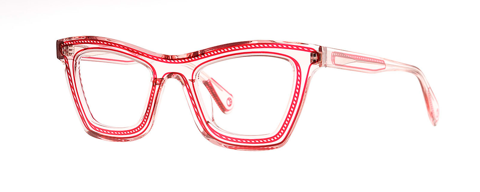 YJ 011 TRANSPARENT PINK