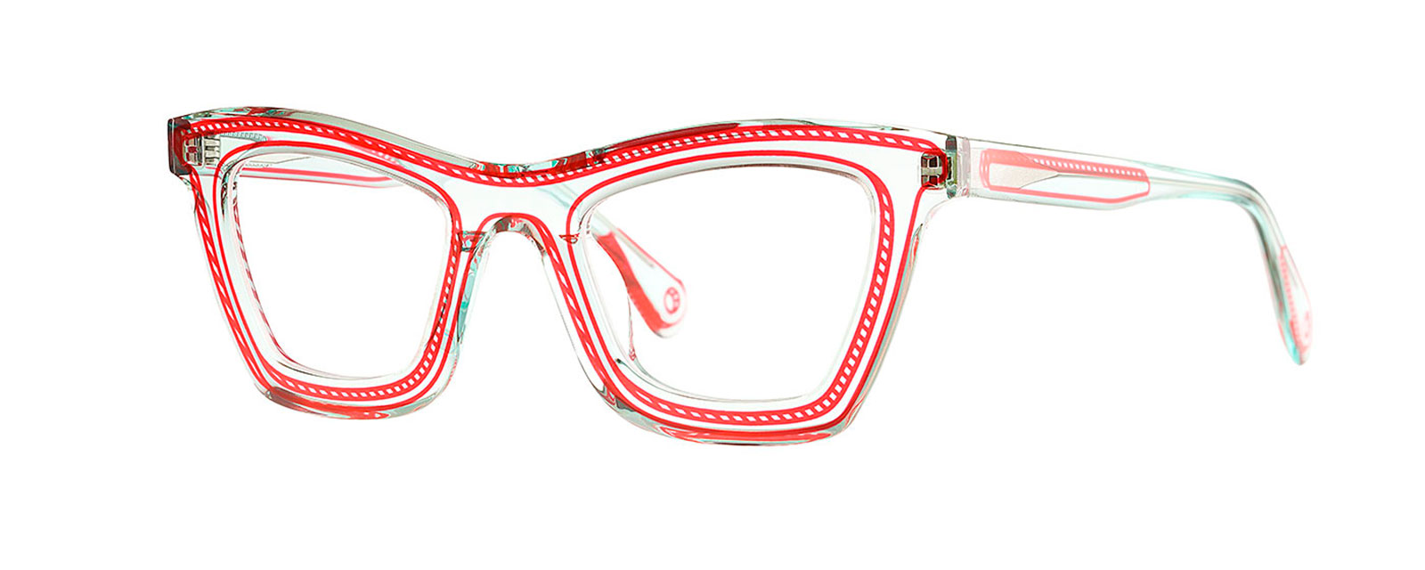 YJ 005 TRANSPARENT NEON GREEN