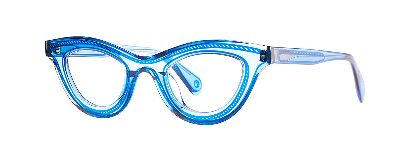 YL 013 TRANSPARENT SMURF BLUE