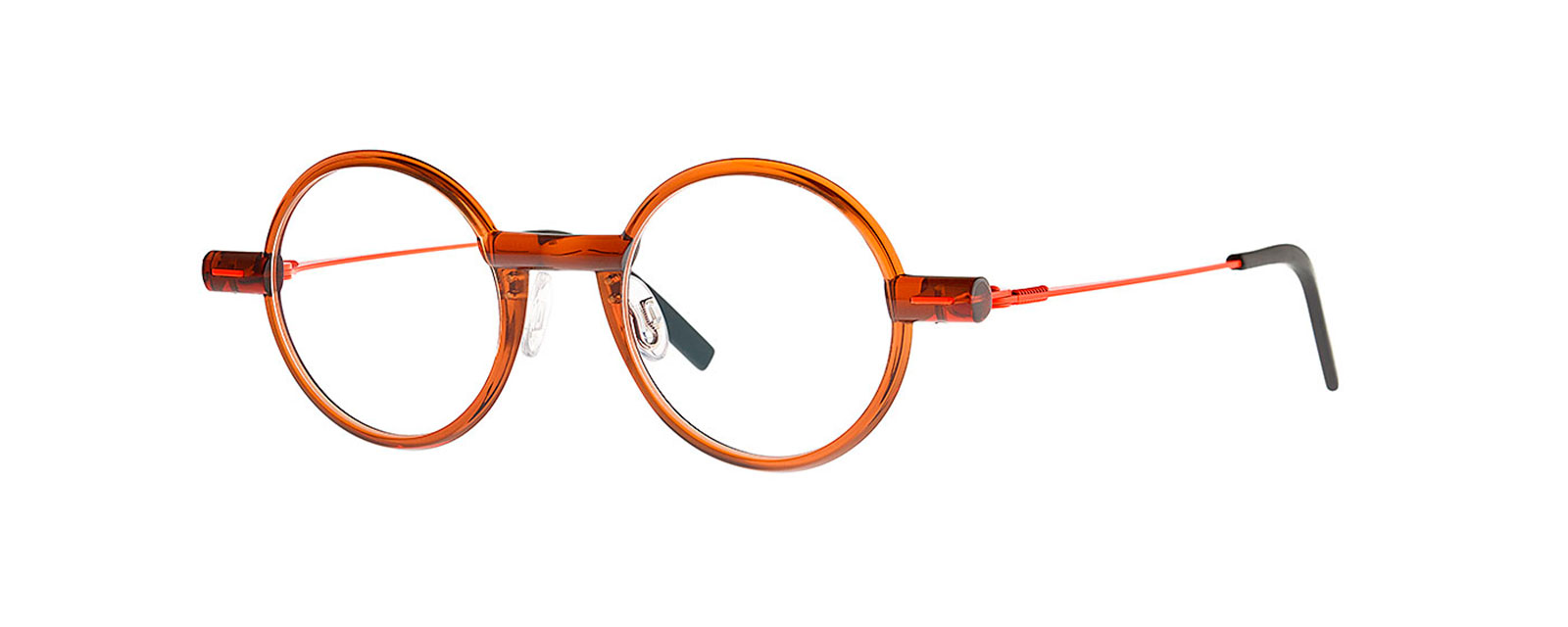 CANAE 068 TRANSPARENT RED BROWN + FLUO ORANGE