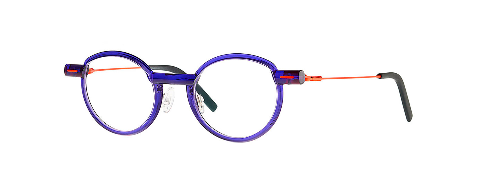 NEXAE 055 TRANSPARENT ORCHID + FLUO ORANGE