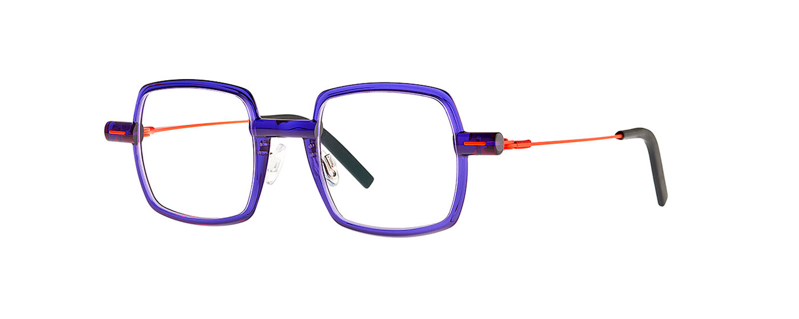 TUBAE 055 TRANSPARENT ORCHID + FLUO ORANGE