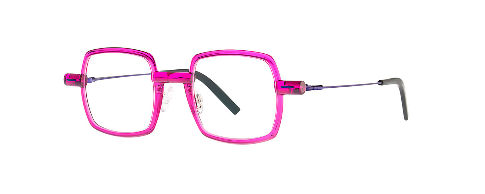 TUBAE 060 TRANSPARENT DEEP ORCHID + FLUO PURPLE