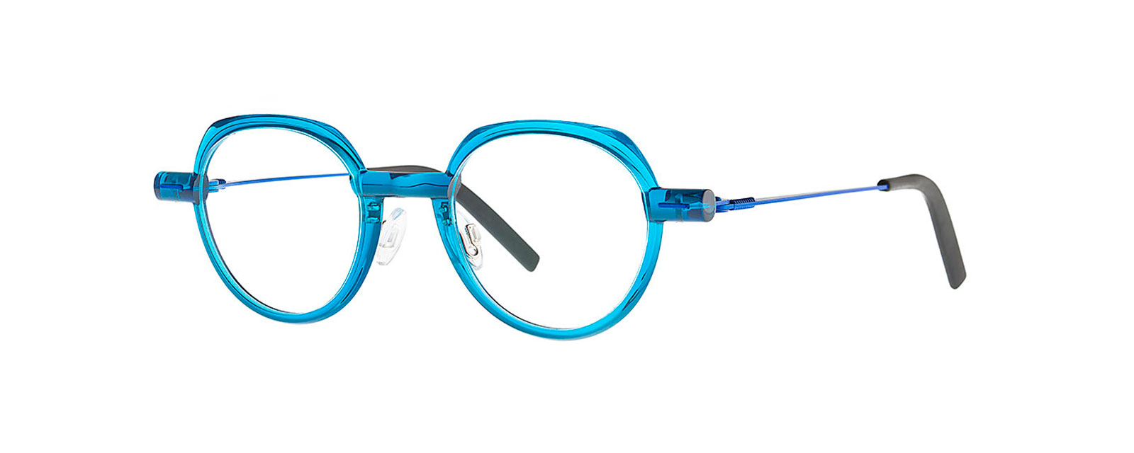 UNAE 062 TRANSPARENT PETROL BLUE + ELECTRIC BLUE