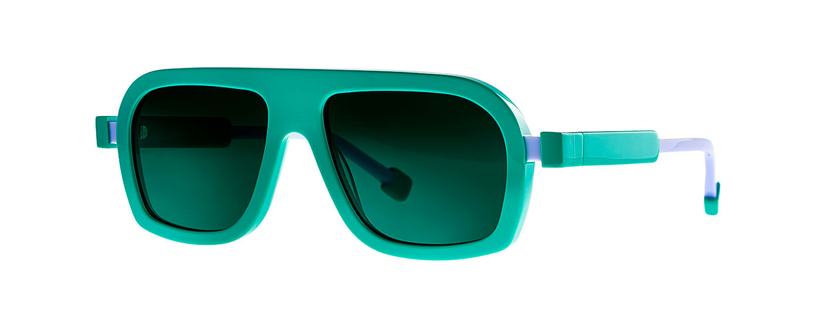 CRANK 024 SOLID TURQUOISE + SOLID PURPLE n26/1